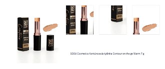 SOSU Cosmetics Kontúrovacia tyčinka Contour on the go Warm 7 g 1