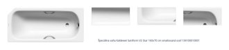 Špeciálna vaňa Kaldewei Saniform V2 Star 160x70 cm smaltovaná oceľ 134100010001 1
