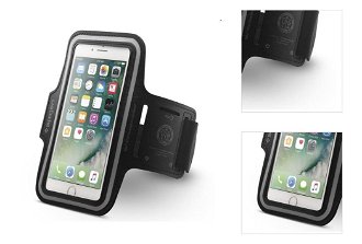 Univerzálne športové puzdro Spigen Velo A700 pre smartfóny Armband 6", čierna 3