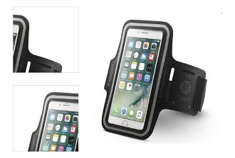 Univerzálne športové puzdro Spigen Velo A700 pre smartfóny Armband 6", čierna 4