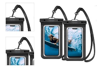 Vodotesné puzdro Spigen Aqua Shield WaterProof Case A601, 2 kusy, čierna 4