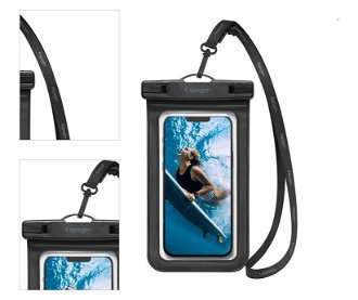 Vodotesné puzdro Spigen Aqua Shield WaterProof Case A601, čierna 4