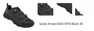 Spiuk Amara BOA MTB Black 38 Pánska cyklistická obuv 1