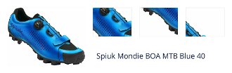 Spiuk Mondie BOA MTB Blue 40 Pánska cyklistická obuv 1