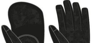 Sport gloves KILPI DRAG-U black 7