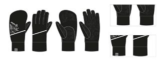 Sport gloves KILPI DRAG-U black 3
