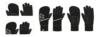 Sport gloves KILPI DRAG-U black 4