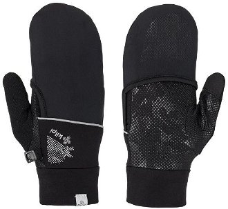 Sport running gloves KILPI DRAG-U black