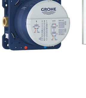 Sprchová batéria Grohe Grohtherm Cube vrátane podomietkového telesa chróm 34741000 8