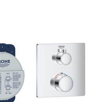 Sprchová batéria Grohe Grohtherm vrátane podomietkového telesa chróm 34729000 5