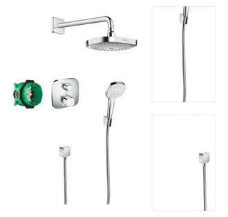 Sprchová batéria Hansgrohe Ecostat vrátane podomietkového telesa chróm 27294000 3