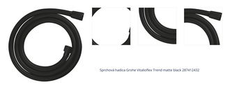 Sprchová hadica Grohe Vitalioflex Trend matte black 287412432 1