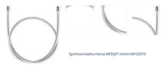 Sprchová hadica Hansa MEDIJET chróm 04120373 1