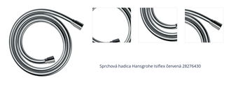 Sprchová hadica Hansgrohe Isiflex červená 28276430 1