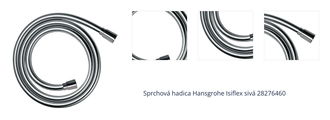 Sprchová hadica Hansgrohe Isiflex sivá 28276460 1