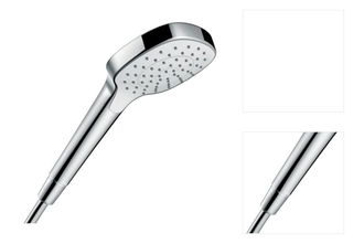 Sprchová hlavica Hansgrohe Croma Select E biela/chróm 26814400 3