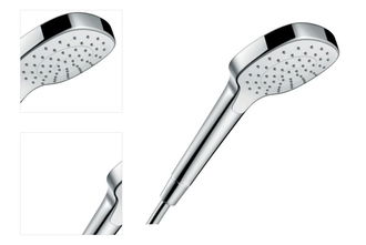 Sprchová hlavica Hansgrohe Croma Select E biela/chróm 26814400 4