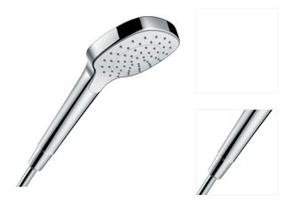 Sprchová hlavica Hansgrohe Croma Select E biela/chróm 26816400 3