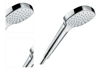 Sprchová hlavica Hansgrohe Croma Select E biela/chróm 26816400 4