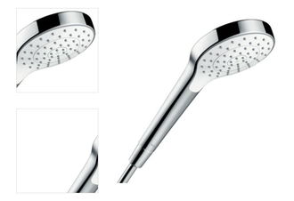 Sprchová hlavica Hansgrohe Croma Select S biela / chróm 26806400 4