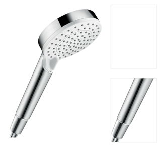 Sprchová hlavica Hansgrohe Crometta biela/chróm 26336400 3