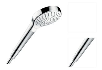 Sprchová hlavica Hansgrohe My Select S biela/chróm 26636400 3