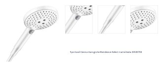 Sprchová hlavica Hansgrohe Raindance-Select matná biela 26530700 1