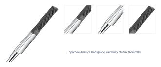 Sprchová hlavica Hansgrohe Rainfinity chróm 26867000 1