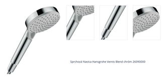 Sprchová hlavica Hansgrohe Vernis Blend chróm 26090000 1