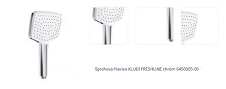 Sprchová hlavica KLUDI FRESHLINE chróm 6450005-00 1