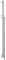 Sprchová tyč Hansgrohe Unica so sprchovou hadicou chróm 27614000