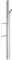 Sprchová tyč Hansgrohe Unica so sprchovou hadicou chróm 27645000