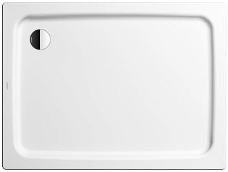 Sprchová vanička obdĺžniková Kaldewei Duschplan 100x75 cm smaltovaná oceľ alpská biela 431600013001