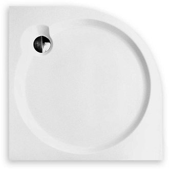 Sprchová vanička štvrťkruhová Roth 80x80 cm akrylát 8000284