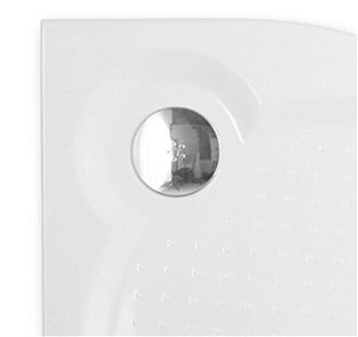 Sprchová vanička štvrťkruhová Roth 80x80 cm liaty mramor 8000064 6
