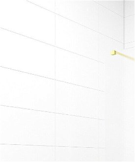 Sprchová zástena Walk-in 120 cm SAT vo farbe profilu zlatá SATBWI120MSZAVZ 6