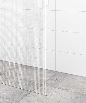 Sprchová zástena Walk-in 90 cm SAT vo farbe profilu biela SATBWI90MRZAVB 9