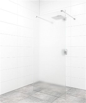 Sprchová zástena Walk-in 90 cm SAT vo farbe profilu chróm SATBWI90MSZAV
