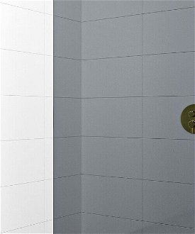 Sprchová zástena Walk-in 90 cm SAT vo farbe profilu zlatá SATBWI90KSZAVZ 5