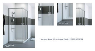 Sprchové dvere 100 cm Huppe Classics 2 C20213.069.322 1