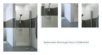 Sprchové dvere 100 cm Huppe Classics 2 C23506.069.322 1