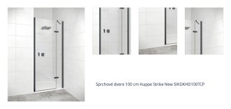 Sprchové dvere 100 cm Huppe Strike New SIKOKHD100TCP 1