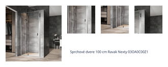 Sprchové dvere 100 cm Ravak Nexty 03OA0C00Z1 1