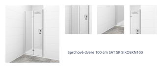 Sprchové dvere 100 cm SAT SK SIKOSKN100 1