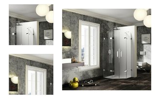 Sprchové dvere 100x100 cm Huppe Solva pure ST4002.092.322 4