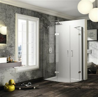 Sprchové dvere 100x90 cm Huppe Solva pure ST1803.092.322
