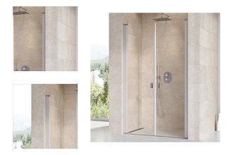 Sprchové dvere 110 cm Ravak Chrome 0QVDCU0LZ1 4
