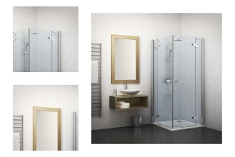 Sprchové dvere 110x201,7 cm levá Roth Elegant Line chróm lesklý 132-110000L-00-02 4