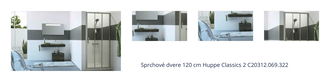 Sprchové dvere 120 cm Huppe Classics 2 C20312.069.322 1