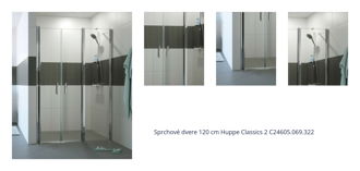 Sprchové dvere 120 cm Huppe Classics 2 C24605.069.322 1